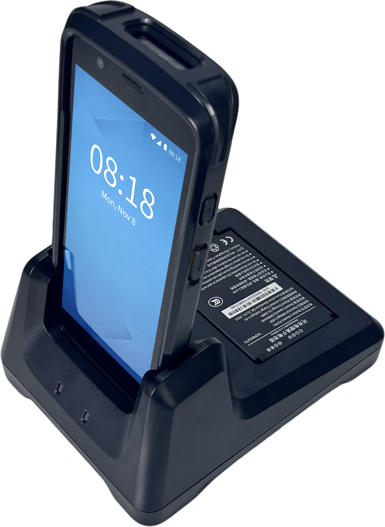 T1 Pro_2-in-1 charging cradle with main unit and battery