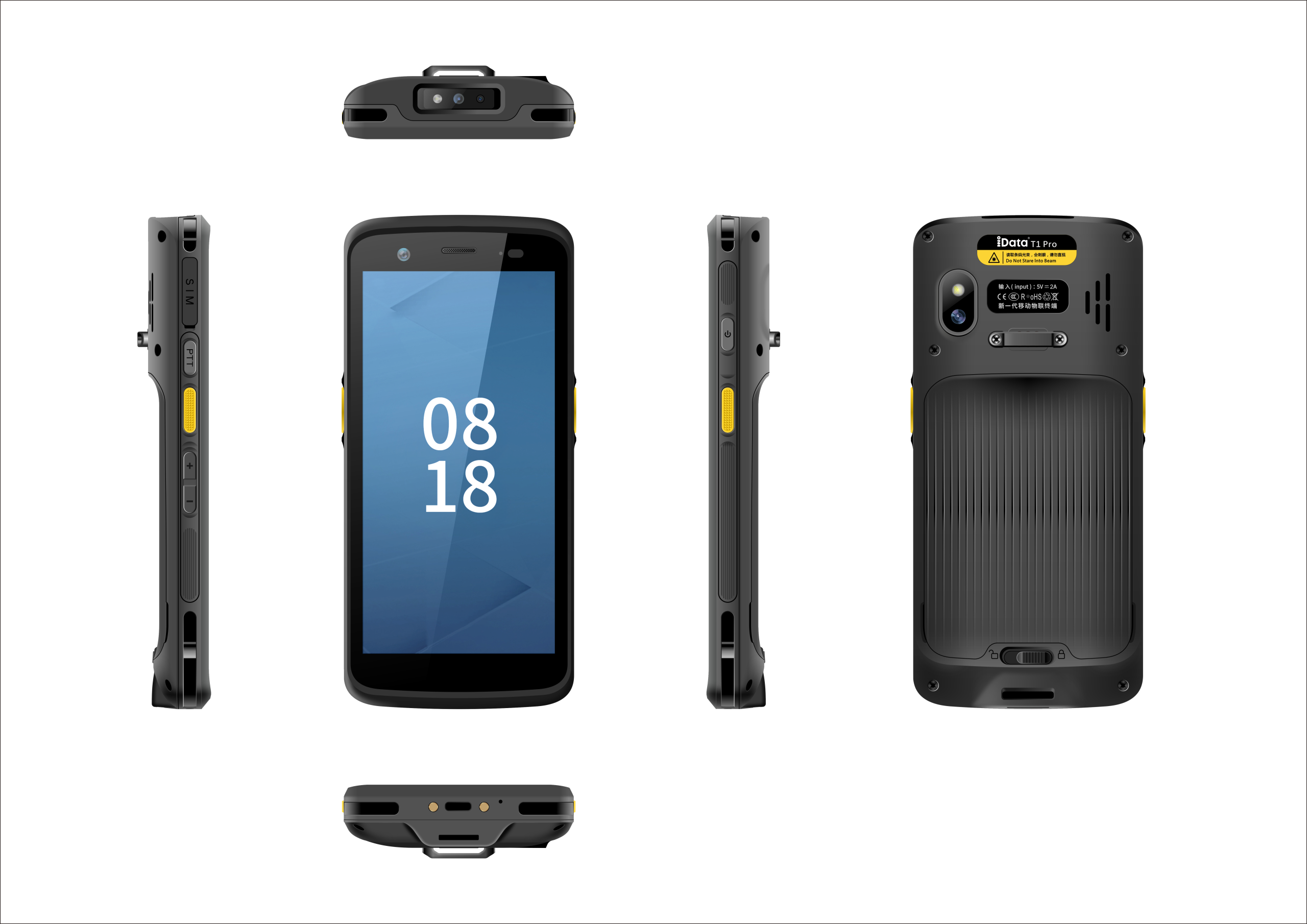 T1 Pro_right angle_six view.